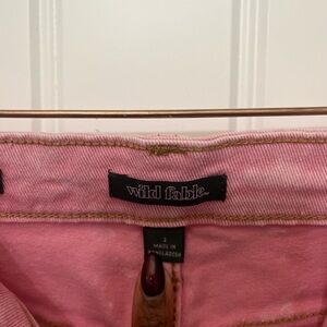 Wild Fable Vibrant Pink Jeans